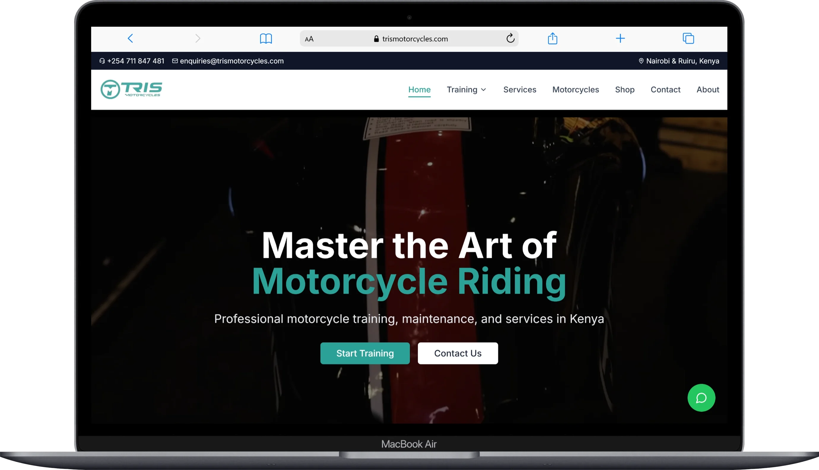 Tris Motorcycles | Motorcycle Sales Website