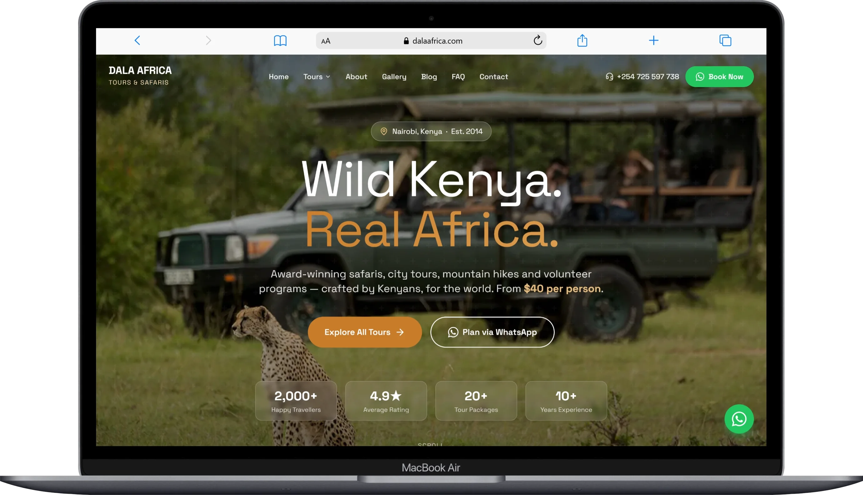 Dala Africa | Tour & Travel Website